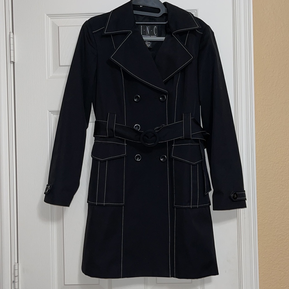 INC International Concepts Trench Coat